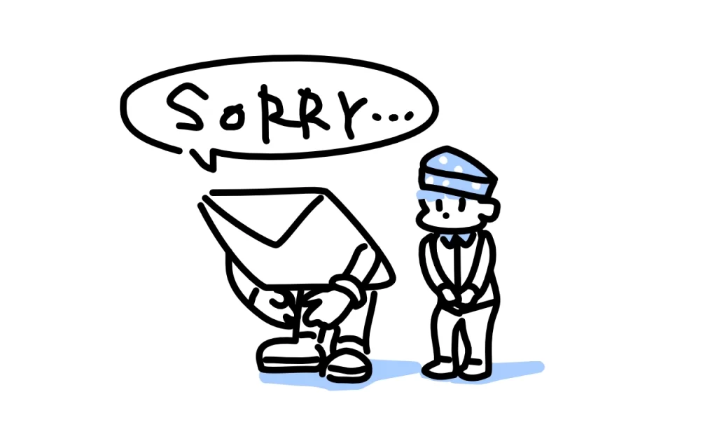ビジネスマンがお詫びに使うメールのテンプレート例をお教えします。